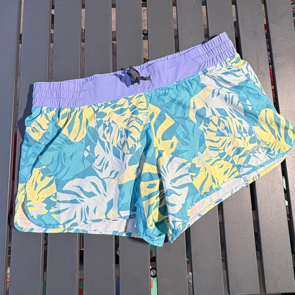 Patagonia Tropical Print Athletic Shorts